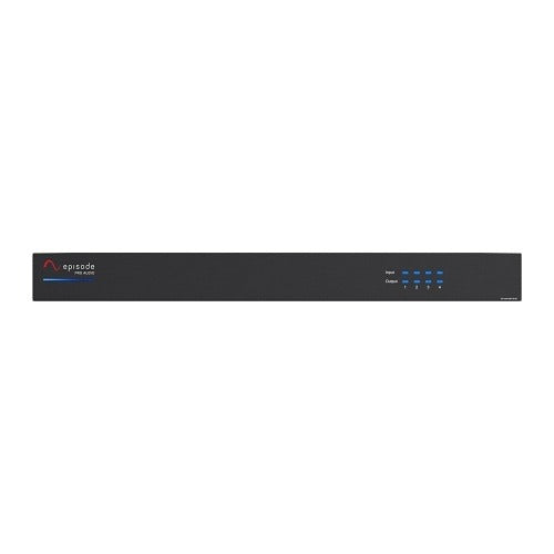 Episode EA-COM-AMP-4D-80 Commercial Series 4-Channel 80W Digital Amplifier with 70V/8 Ohms Support