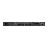 Episode EA-COM-AMP-8D-350 Business Music 8x350 Amplifier, 70-100V, 8-4 Ohms