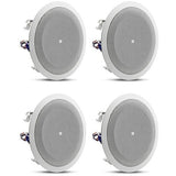 JBL Professional 8128 8" Full-Range, In-Ceiling Loudspeaker, White, 4-Pack