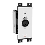 Episode EA-COM-WP-MIC-WH XLR Microphone Input Wall Plate for Business Music