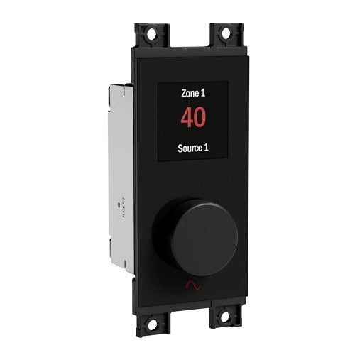 Episode EA-COM-WP-ZONE-BL Zone / Source Controller Wall Plate for Episode Business Music DSPs