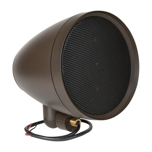 Episode ES-LS-SAT-8-BRN Landscape 8" Outdoor Satellite Speaker Brown