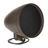 Episode ES-LS-SAT-8-BRN Landscape 8" Outdoor Satellite Speaker Brown