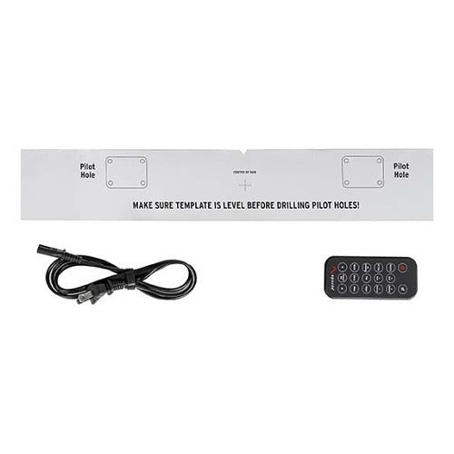 Episode ES-PWR-SNDBR-180-BLK 2.1 Soundbar System with 8 inch Wireless Subwoofer